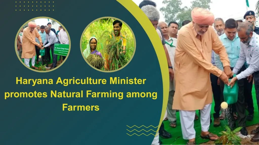 Haryana Agriculture Minister promotes Natural Farming among Farmers