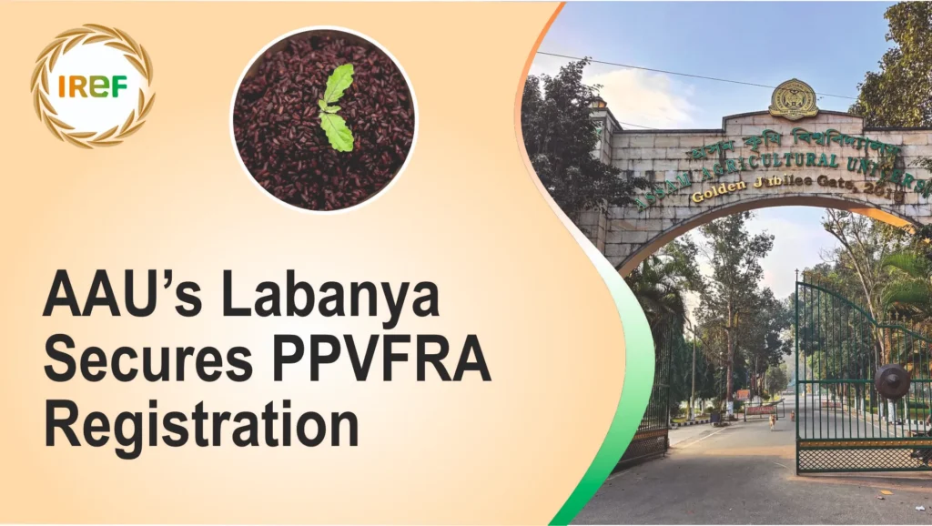 AAU’s Labanya Secures PPVFRA Registration