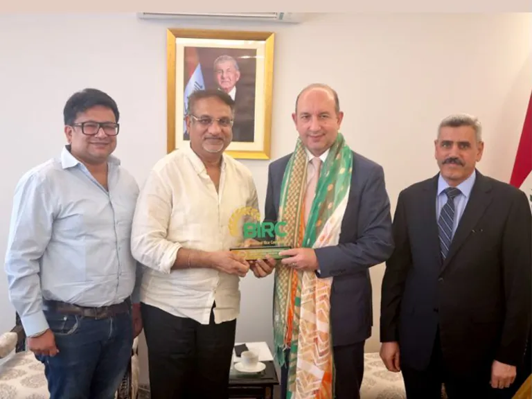 Dr. Prem Garg, National President of IREF visited H.E. Nazar Mirjan Al-Assadi, Charge D’Affaires of Iraq and H.E. Mr. Mustapha Jawara, High Commissioner of the Republic of The Gambia