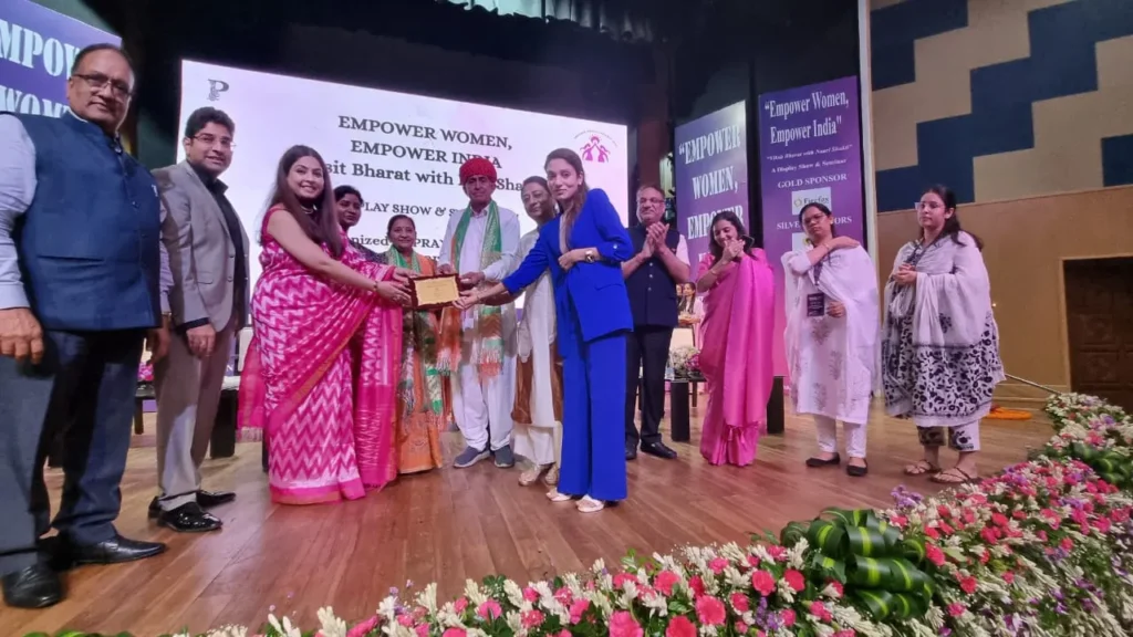 Isha Garg Global Trade Leader & Exporter of Basmati Rice awarded with Naari Shakti Excellence Award