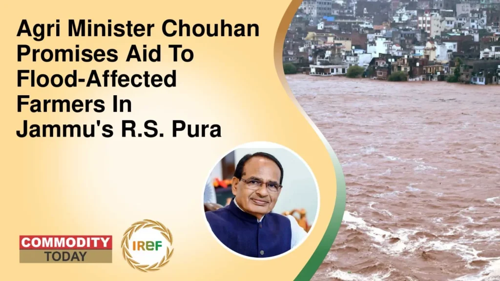 Agri Minister Chouhan Promises Aid To Flood-Affected Farmers In Jammu's R.S. Pura