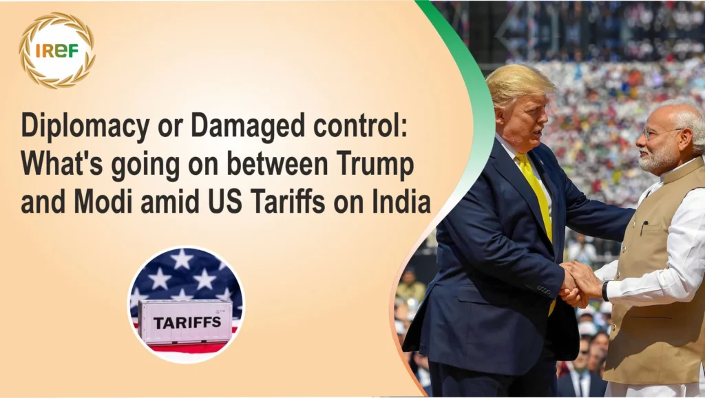 Diplomacy or Damaged control What’s going on between Trump and Modi amid US Tariffs on India