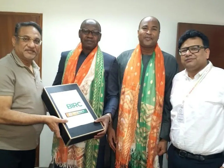 Dr. Prem Garg, National President, IREF, promotes the upcoming rice event BIRC 2025