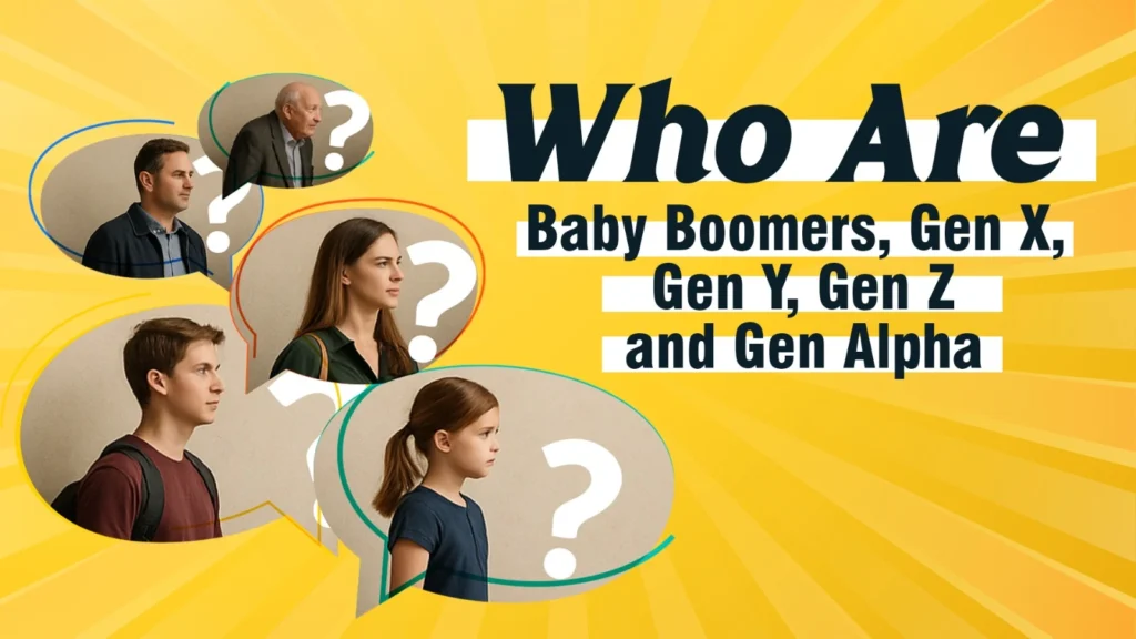 Explainer Who are Baby Boomers, Gen X, Gen Y, Gen Z, and Gen Alpha