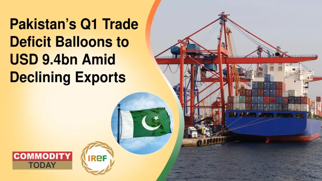 Pakistan’s Q1 Trade Deficit Balloons to USD 9.4bn Amid Declining Exports