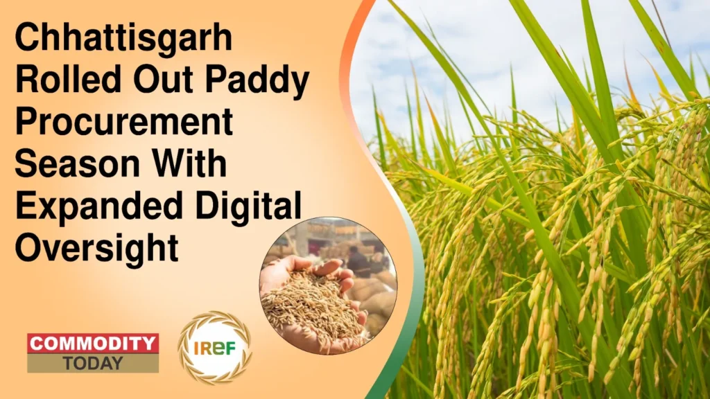 Chhattisgarh rolled out paddy procurement season with expanded digital oversight