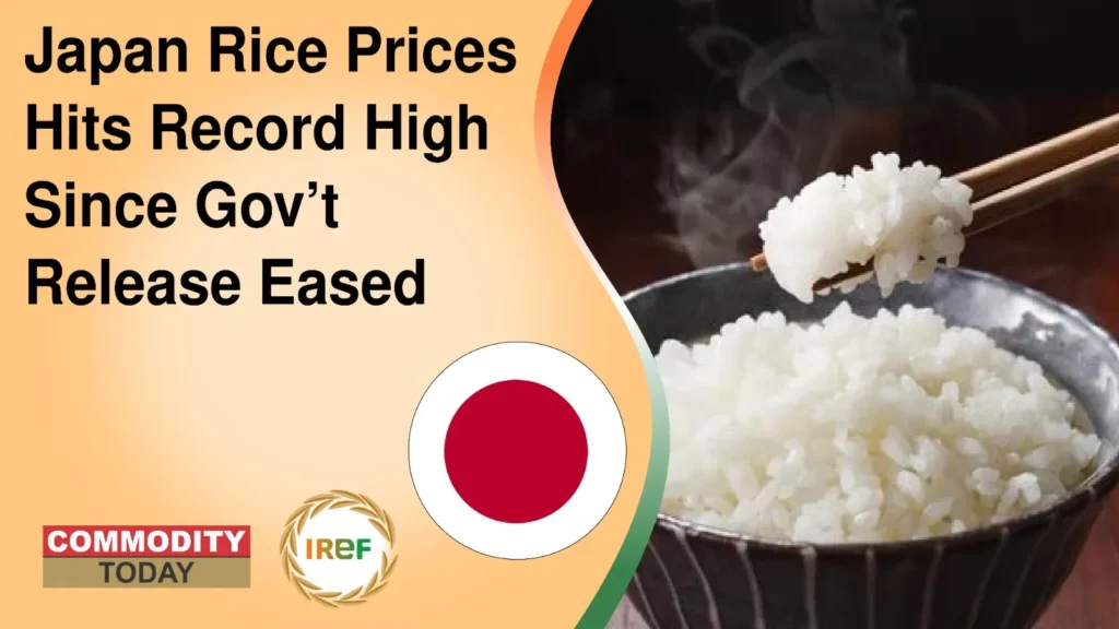 Japan Rice Prices Hits Record High Since Gov’t Release Eased