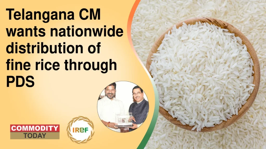 Telangana CM wants nationwide distribution of fine rice through PDS