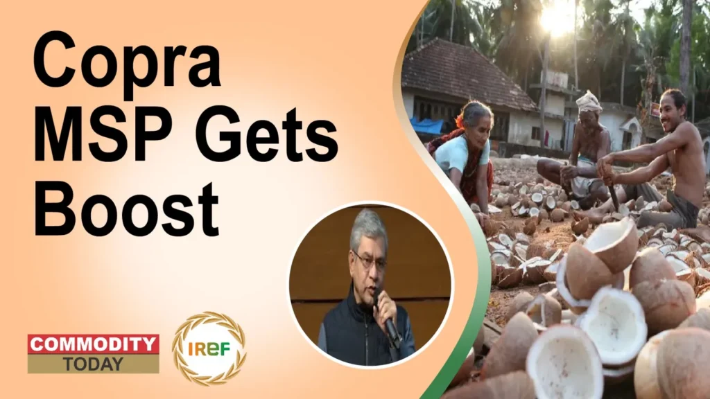 Govt Hikes Copra MSP by up to Rs 445 for 2026 Season