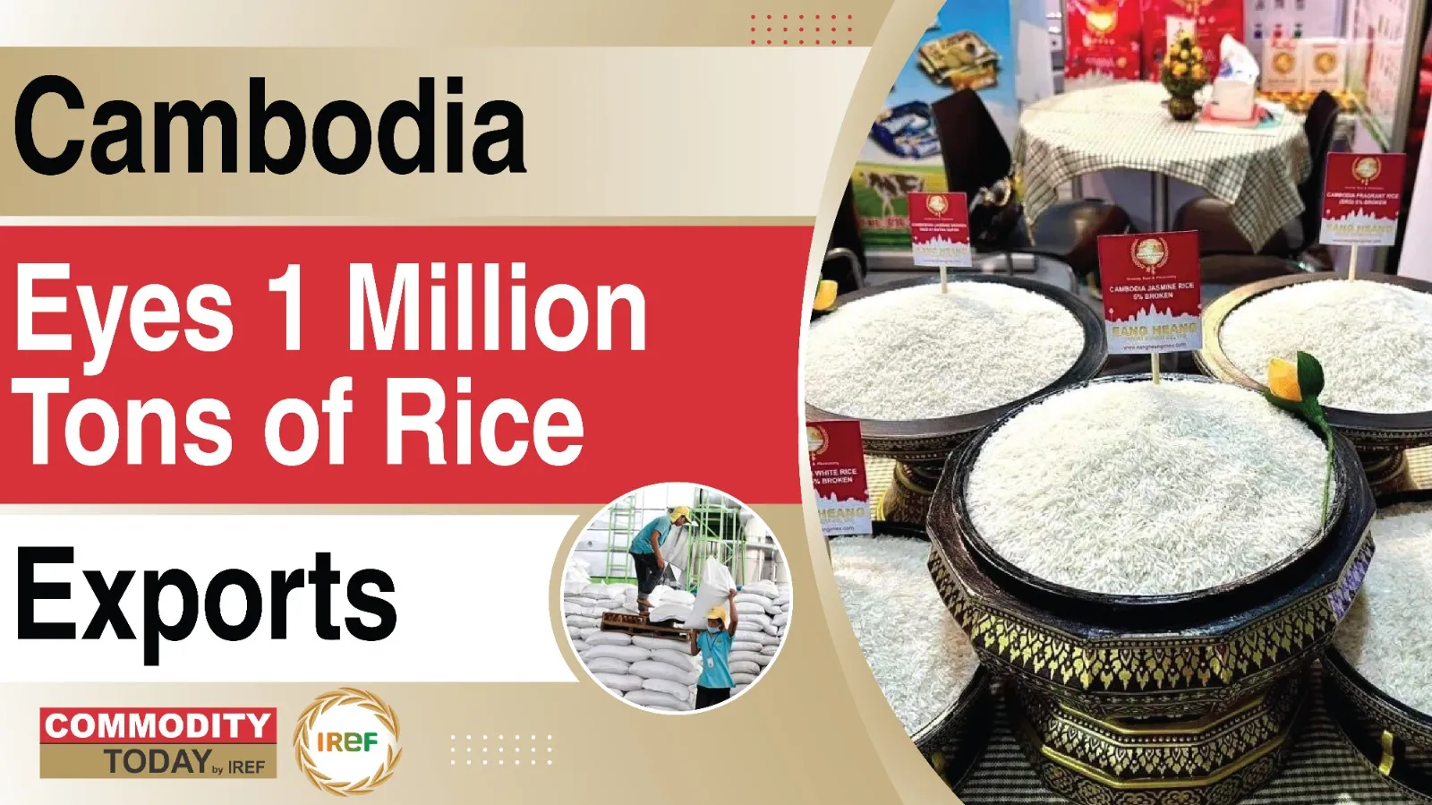 Cambodia Targets One Million Metric Tons Of Rice Exports This Year Amid Rising Global Demand