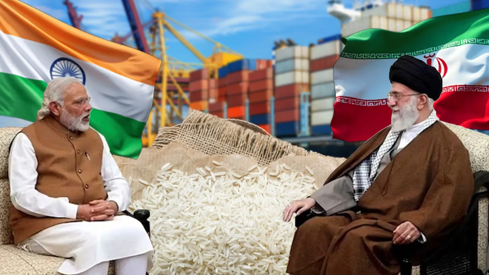 Iran accounts for 12.7 percent of India's total basmati rice exports

